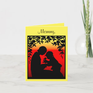 Mother And Child Mother's Day Card