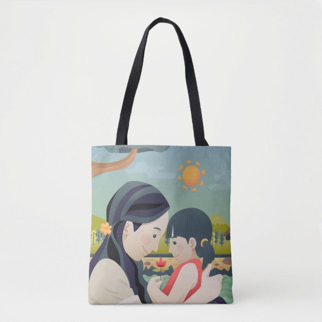 Mother and  Child Mother's Day | Tote Bag (Front)