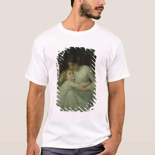 Mother and Child (oil on canvas) T-Shirt (Front)
