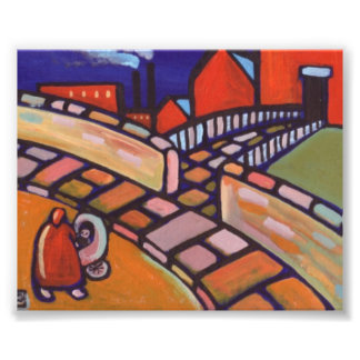 (Mother and child photo print)