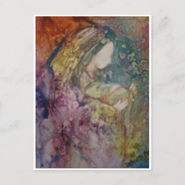 "Mother And Child" Postcard (Front)