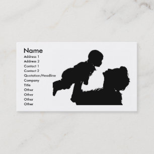 Mother And Child Profile Card