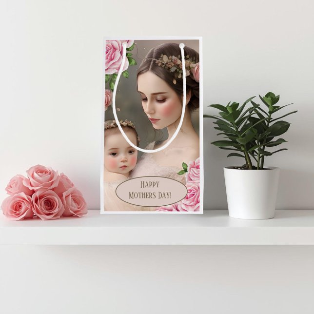 Mother and Child Small Gift Bag (Creator Uploaded)