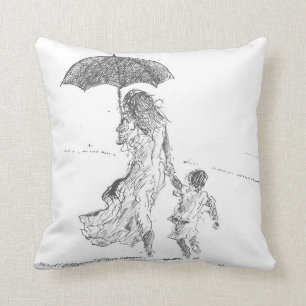 Mother and Child Sri Lanka Cushion