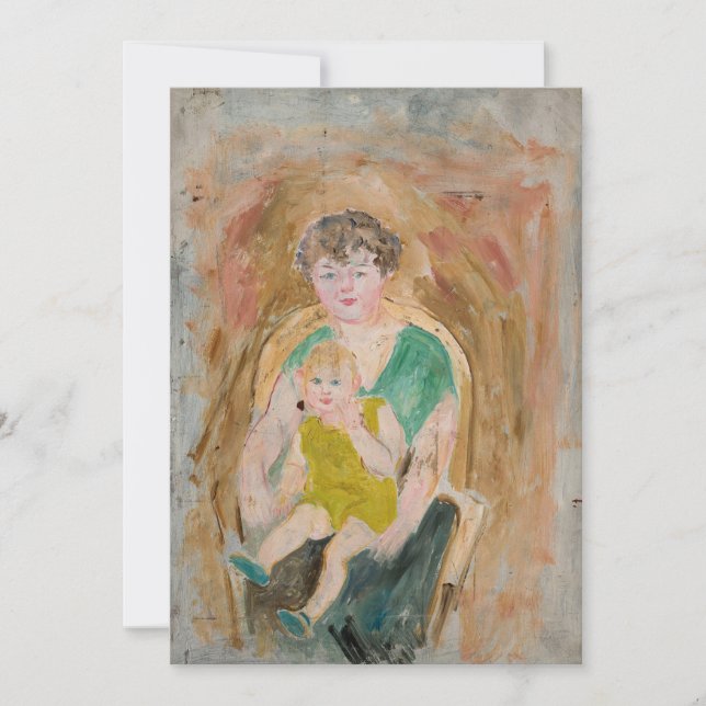 Mother and Child | Tadeusz Makowski (Front)