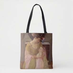 Mother and Child with a Rose Scarf 1908 Tote Bag