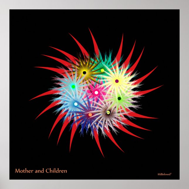 Mother and Children Poster (Front)