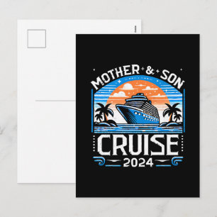 Mother And Daughter Cruise 2024 Holiday Postcard