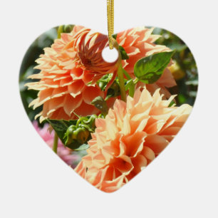 Mother and Daughter! Hanging Ornament Dahlias