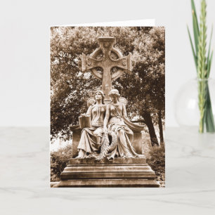 Mother and Daughter Monument Card