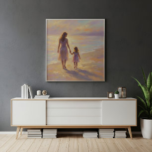 Mother and Daughter Wall Art