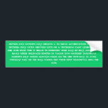 MOTHER AND FATHER'S DAY ORIGINS 3 BUMPER STICKER<br><div class="desc">M AND F DAY ORIGINS</div>