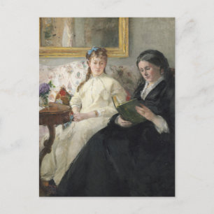 Mother and Sister of the Artist Berthe Morisot Postcard