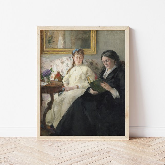 Mother and Sister of the Artist | Berthe Morisot Poster (Creator Uploaded)
