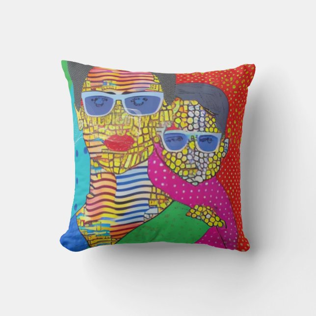 Mother and Son Cushion (Front)