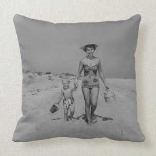 Mother and Son Cushion