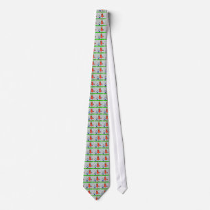 Mother and Son Custom Family Characters Art Tie
