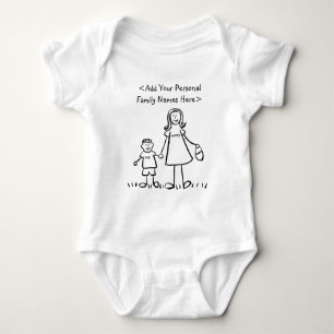 Mother and Son Custom Family Mummy and Me Shirt