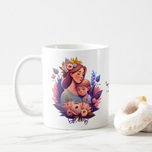 Mother And Son Happy Mother's Day Coffee Mug
