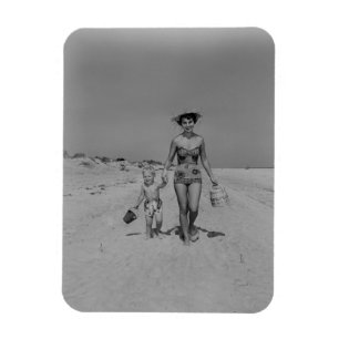 Mother and Son Magnet