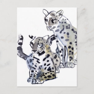 Mother and Son Postcard