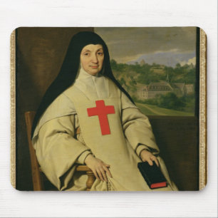 Mother Angelique Arnauld Abbess Mouse Pad