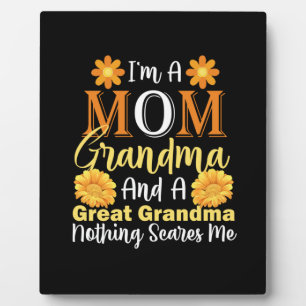 Mother Art A Mom And A Great Grandma Plaque