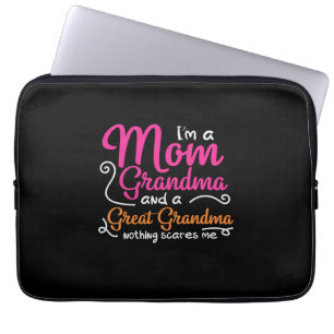 Mother Art A Mum And A Great Grandma Laptop Sleeve