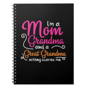 Mother Art A Mum And A Great Grandma Notebook