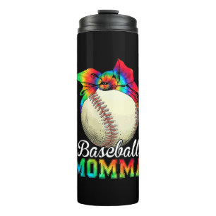 Mother Art Baseball Momma Birthday Thermal Tumbler