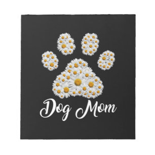 Mother Art Best Dog Mum Ever Birthday Notepad