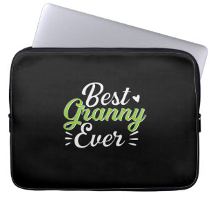 Mother Art Best Granny Ever Laptop Sleeve