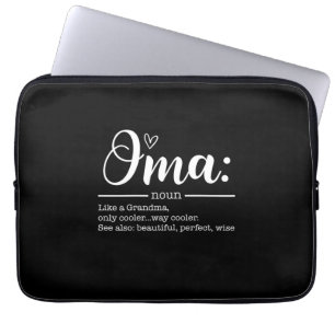 Mother Art Cute Oma Definition Birthday Laptop Sleeve