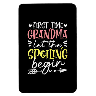 Mother Art First Time Grandma Birthday Magnet