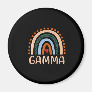 Mother Art   Gamma Rainbow Grandma Cute Birthday Magnet