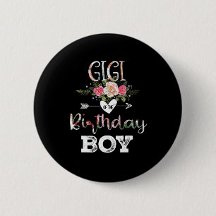 Mother Art Gigi Of A Birthday Boy Birthday 6 Cm Round Badge