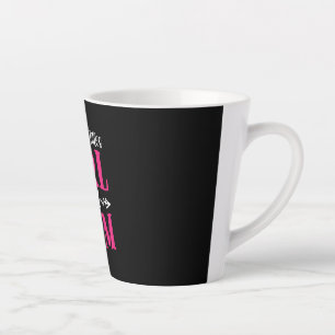 Mother Art Girl And Mum Latte Mug