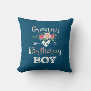 Mother Art   Granny Of A Birthday Boy Birthday Cushion