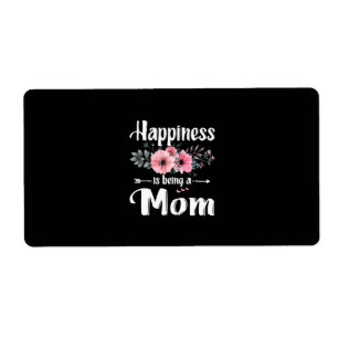 Mother Art Happiness Is Being A Mum Birthday