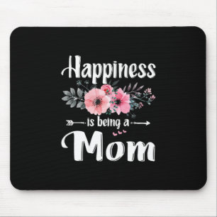 Mother Art   Happiness Is Being A Mum Birthday Mouse Pad
