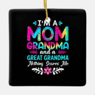 Mother Art I Am A Mum Great Grandma Birthday Ceramic Ornament
