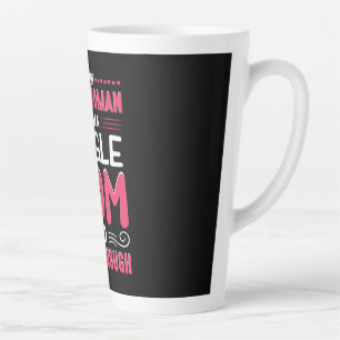 Mother Art I Am A Single Mum Latte Mug