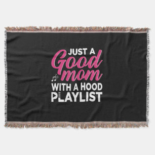 Mother Art It Is A Good Mum Throw Blanket