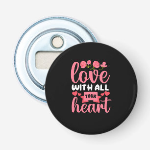 Mother Art Love With All Tour Heart Bottle Opener