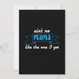 Mother Art Mama Like The One I Got Holiday Card