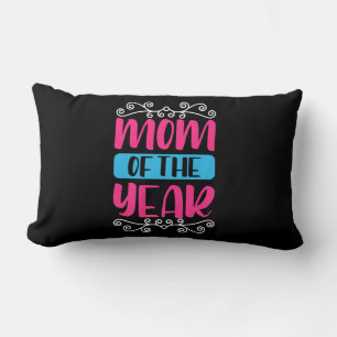 Mother Art Mom Of The Year Lumbar Cushion