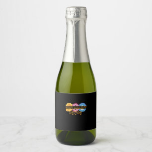 Mother Art Most Amazing Mum Sparkling Wine Label