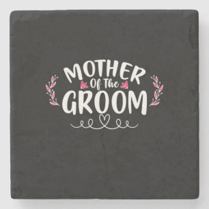 Mother Art Mother Of The Groom Stone Coaster