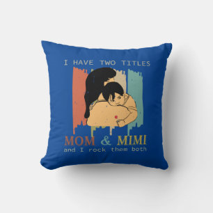 Mother Art Mum And Mimi Cushion