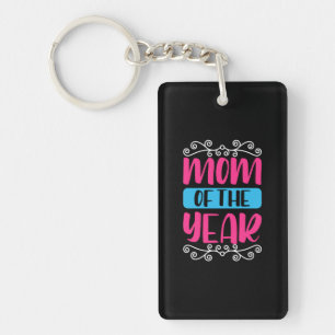 Mother Art Mum Of The Year Key Ring